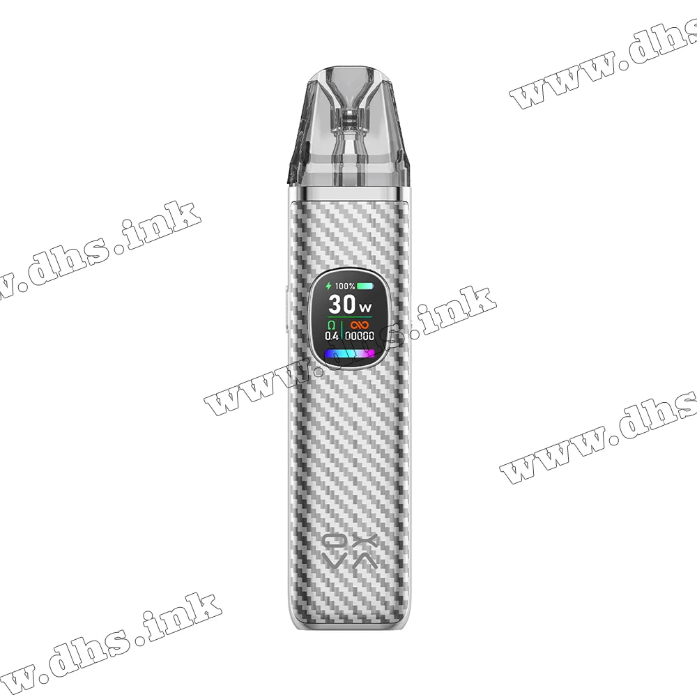 Багаторазова електронна сигарета - OXVA Xlim Pro 2 Pod Kit 1300 мАг (Silver Carbon)